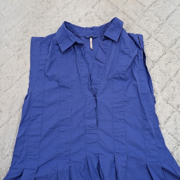 Free People Blue Sleeveless Dress - Picture 2 of 10